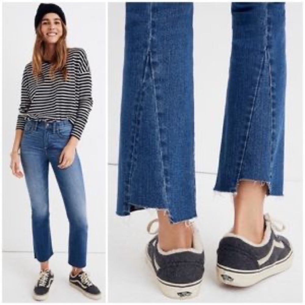 Madewell Cali Demi-Boot Jean in Kemper Wash